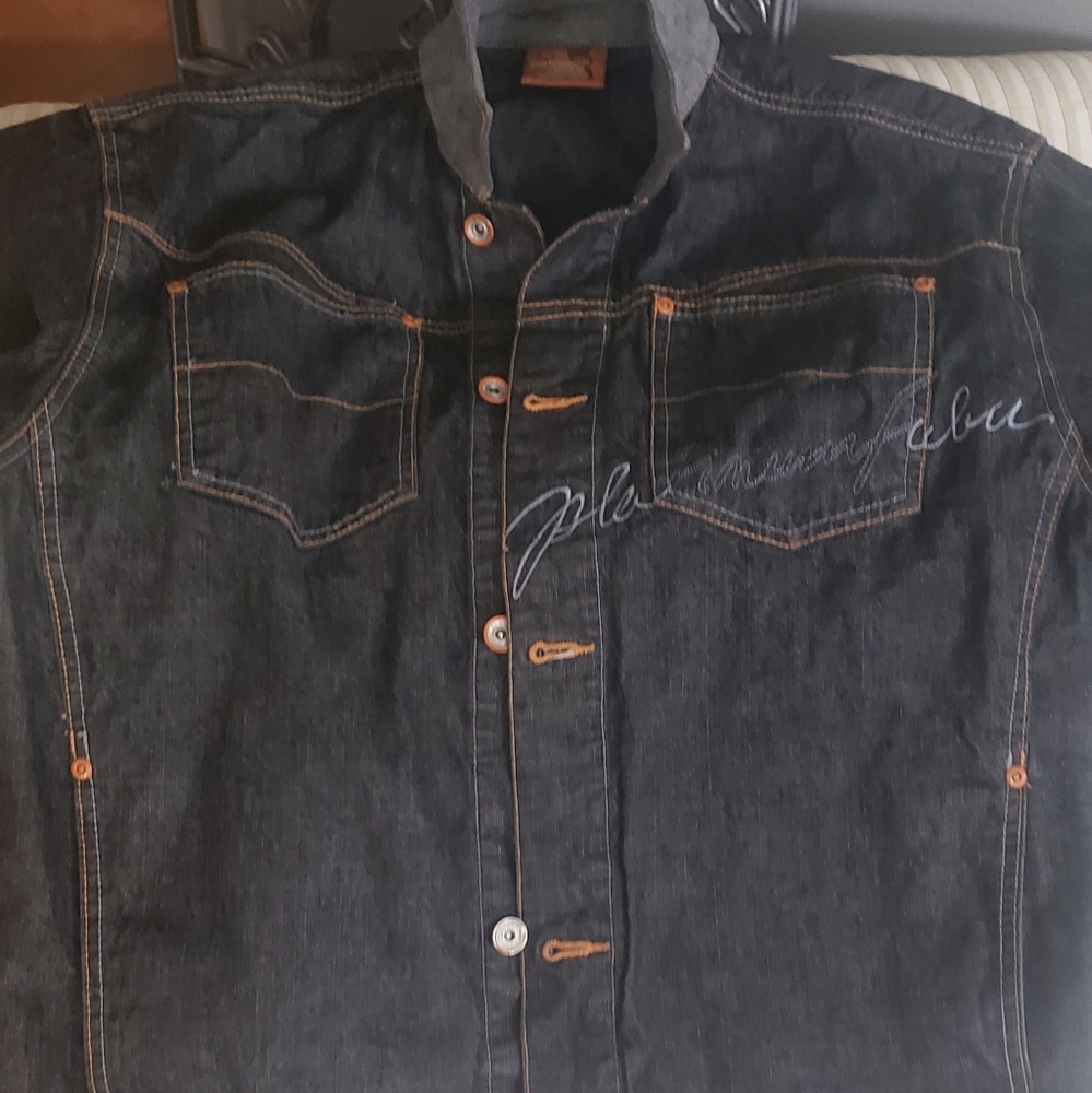 Fubu Platinum denim jacket